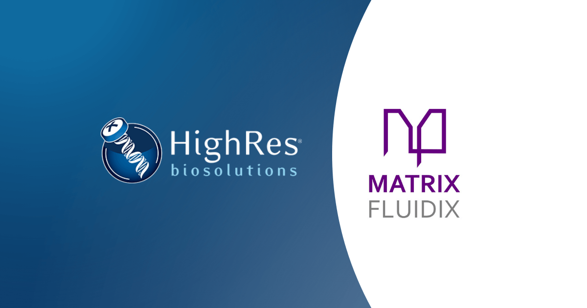 Highres Bio and Matrix Fluidix Logos - OG Image - Decorative Purposes